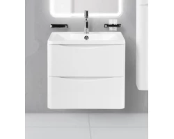 [474599] Тумба под раковину Belbagno Acqua 60 cм подвесная, Bianco Lucido, ACQUA-600-2C-SO-BL +26060 ₽