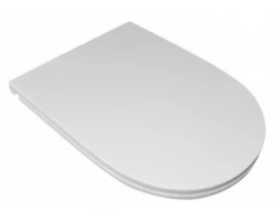 [504179] Крышка-сиденье Kerasan Aquatech Slim для унитаза, микролифт, белый глянцевый, 379101 +10906 ₽