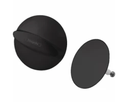 [513515] Внешняя часть слива-перелива Hansgrohe Flexaplus, черный матовый, 58185670 +3570 ₽