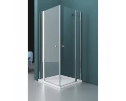 [598935] Душевой уголок BelBagno Due, 120 х 80 см, прямоугольный, стекло прозрачное, профиль хром, DUE-AH-1-120/80-C-CR +46310 ₽