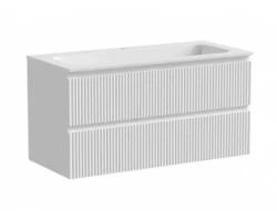 [640987] Тумба под раковину Sancos Snob R 100 см подвесная, Bianco, SNR100W +26700 ₽