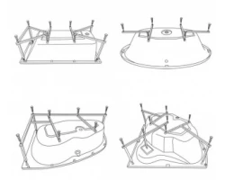 [124019] Металлический каркас Excellent, MR-02 +4770 ₽