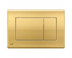 [193714] Клавиша смыва AlcaPlast M275, золото +21672 ₽