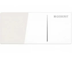 [255823] Клавиша смыва Geberit Sigma Type 70 115.630.SI.1, белое стекло +61848 ₽