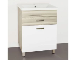 [274145] Тумба под раковину Style Line Ориноко 60 ЛС-00000383, 60 см, напольная, белое/ориноко +17104 ₽