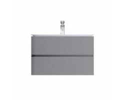 [276378] Тумба под раковину Am.Pm Sensation M30FHX0802FG, подвесная, 80 см, серый шелк +215390 ₽