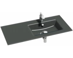 [284710] Раковина двойная стеклянная Jacob Delafon Vox EB2100-DD1, 140 х 46 см, белая глянцевая +125990 ₽