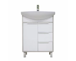 [291018] Тумба с раковиной Акватон Рико 65 см 1A2133K1RIB90 +16470 ₽