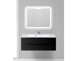 [292173] Тумба под раковину BelBagno Marino MARINO-1200-2C-SO-NL-P, 120 х 45 х 55 см, Nero Lucido - черный глянец +25070 ₽