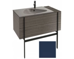 [297693] Тумба под раковину Jacob Delafon Nouvelle Vague 100 EB3031-S06, с выступом, цвет - темно-синий сатин +197240 ₽