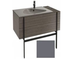 [297752] Тумба под раковину Jacob Delafon Nouvelle Vague 100 EB3031-M76, с выступом, цвет - насыщенный серый матовый +197240 ₽