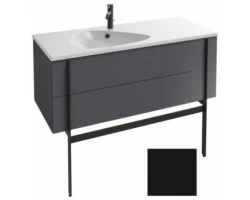 [298660] Тумба под раковину Jacob Delafon Nouvelle Vague 120 EB3036-274, 3 ящика, цвет - черный глянцевый +229340 ₽