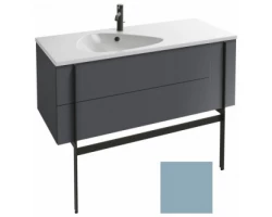 [298755] Тумба под раковину Jacob Delafon Nouvelle Vague 120 EB3036-S50, 3 ящика, цвет - аквамарин сатин +229340 ₽