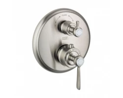 [305517] Смеситель для душа AXOR Montreux 16801820 термостатический, шлифованный никель +214100 ₽