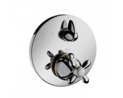 [305773] Смеситель для ванны AXOR Carlton 17725090, термостатический, хром  с золотом +340340 ₽