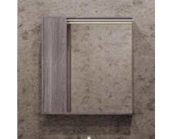 [321417] Зеркальный шкаф Акватон Стоун 1A228302SXC80 80 x 83.3 см, с подсветкой, грецкий орех +12740 ₽