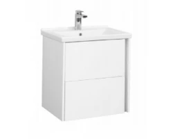 [321452] Тумба с раковиной Акватон Стоун 1A2314K1SX010 60 см подвесная, белый глянцевый +18310 ₽