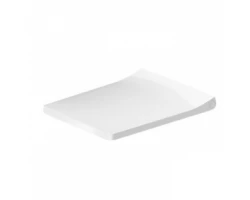 [323269] Сиденье Duravit Viu 0021110000 для унитазов 251109/219109 без микролифта, петли  - нержавеющая сталь, белый +45117 ₽