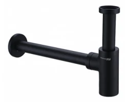 [324474] Сифон для раковины WasserKRAFT A094 цвет - черный +9520 ₽