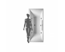 [325783] Гидромассажная система Relisan Fitness  6 форсунок, мощность помпы 900W, электронное управление +58149 ₽