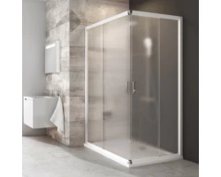[333856] Душевой уголок Ravak Blix BLRV2K, 80 х 100 см, профиль белый, витраж грейп, 1XV40100ZG/1XVA0100ZG +121770 ₽