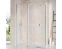 [334329] Душевой уголок Ravak Chrome CRV2+CPS, 80 x 100 см, профиль сатин, витраж транспарент, 1QV40U00Z1/9QVA0U00Z1 +116190 ₽