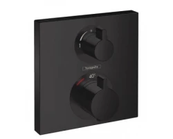 [335535] Смеситель Hansgrohe Ecostat S для душа, термостатический, черный матовый, 15714670 +70162 ₽
