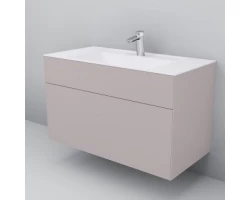 [337485] Тумба под раковину Am.Pm Inspire 2.0 M50AFHX1003EGM подвесная 100 см, 3 ящика, цвет элегантный серый, матовый +113490 ₽