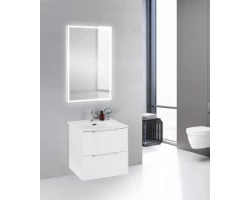 [350917] Тумба под раковину BelBagno ETNA39-700/390-2C-SO-BL-P 70 см подвесная, цвет белый глянцевый (bianco lucido) +15220 ₽