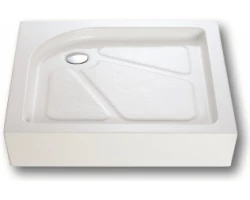 [354932] Поддон душевой Bravat Type-S2 P19 90 x 90 см квадратный, с сифоном и ножками, белый +11270 ₽