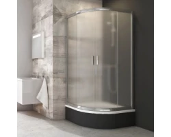 [364245] Душевой уголок Ravak Blix Sabina BLCP4-80, профиль блестящий, витраж грейп, 3B240C40ZG +84690 ₽