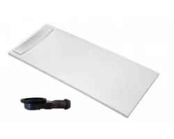 [371871] Поддон Jacob Delafon Flight Neus, 140 x 80 см, белый, E66515-00 + слив, диаметр 90 мм, E9A1364-CP +46211 ₽