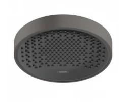 [401939] Верхний душ Hansgrohe Rainfinity 26231340, 36 х 36 см, 1 режим струи, без держателя, чёрный хром +139130 ₽