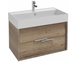 [453383] Тумба под раковину Jacob Delafon Vivienne 80 см, корпус дуб табак, фасад дуб табак, без ручек, EB1584-E52-E52 +56000 ₽