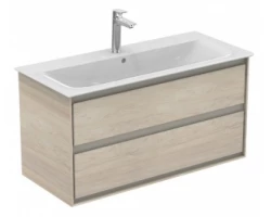 [461247] Тумба под раковину Ideal Standard Connect Air 100 см, подвесная, светло-коричневое дерево, светло-коричневый матовый, E +101835 ₽