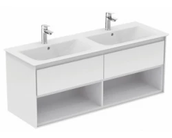 [461459] Тумба под раковину Ideal Standard Connect Air 120 см, подвесная, белый глянцевый, белый матовый, E0829B2 +115159 ₽