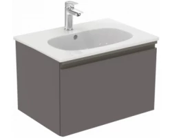 [465495] Тумба под раковину Ideal Standard Tesi 60 см, подвесная, серо-коричневый темный матовый, T0046PU +54183 ₽