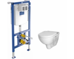 [529059] Инсталляция Villeroy&Boch ViConnect 92246100 с унитазом Villeroy & Boch Targa Rimless 5860HR01, сиденье Quick Release,  +50310 ₽