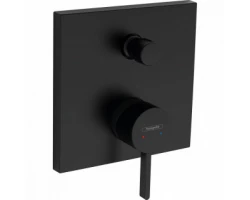 [566067] Смеситель Hansgrohe Finoris для ванны и душа, однорычажный, скрытого монтажа, черный хром, 76415670 +31900 ₽