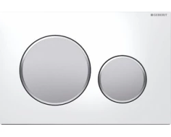 [81486] Клавиша Geberit Sigma Type 20 115.882.KL.1, пластик, белый/матовый хром +14240 ₽