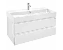 [615484] Тумба под раковину Jacob Delafon Madeleine, 100 см, белая матовая, EB1318-J51 +52980 ₽