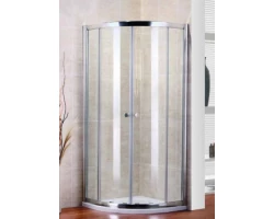 [96814] Душевой уголок Cezares PRATICO-R-2-90-P-Cr, стекло текстурное +33074 ₽