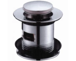 [340065] Донный клапан Omnires A706CR для раковины, клик-клак, универсальный, хром +2174 ₽