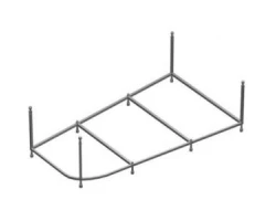 [147287] Каркас металлический Riho DELTA 150x80 +1 ₽