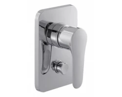 [192395] Смеситель Jacob Delafon July E98714-CP для ванны и душа, встраиваемый, внешняя часть +16430 ₽