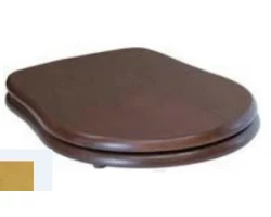 [238138] Крышка-сиденье Kerasan Retro 108840 Soft-Close, орех/хром +31013 ₽