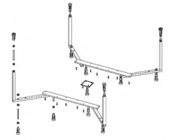 [240179] Каркас Riho Colorado 208220 +21359 ₽