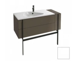 [289050] Тумба под раковину Jacob Delafon Nouvelle Vague 120 EB3034-N18, 3 ящика, с выступом, цвет - белый глянцевый +186170 ₽