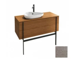 [289332] Тумба под раковину Jacob Delafon Nouvelle Vague 120 EB3042-E73, 3 ящика, цвет - фактурный дуб +198320 ₽