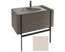 [297696] Тумба под раковину Jacob Delafon Nouvelle Vague 100 EB3031-S42, с выступом, цвет - пыльная роза сатин +197240 ₽